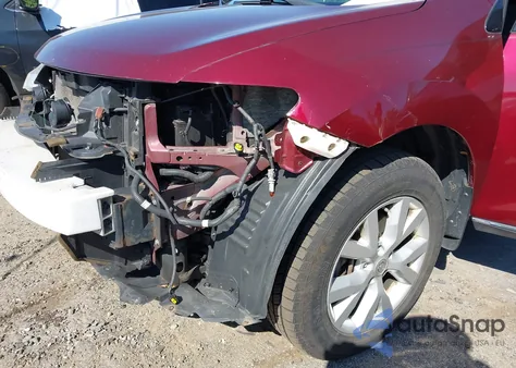 2011 Nissan Murano Sv из США, поврежденный, VIN JN8AZ1MW9BW150742